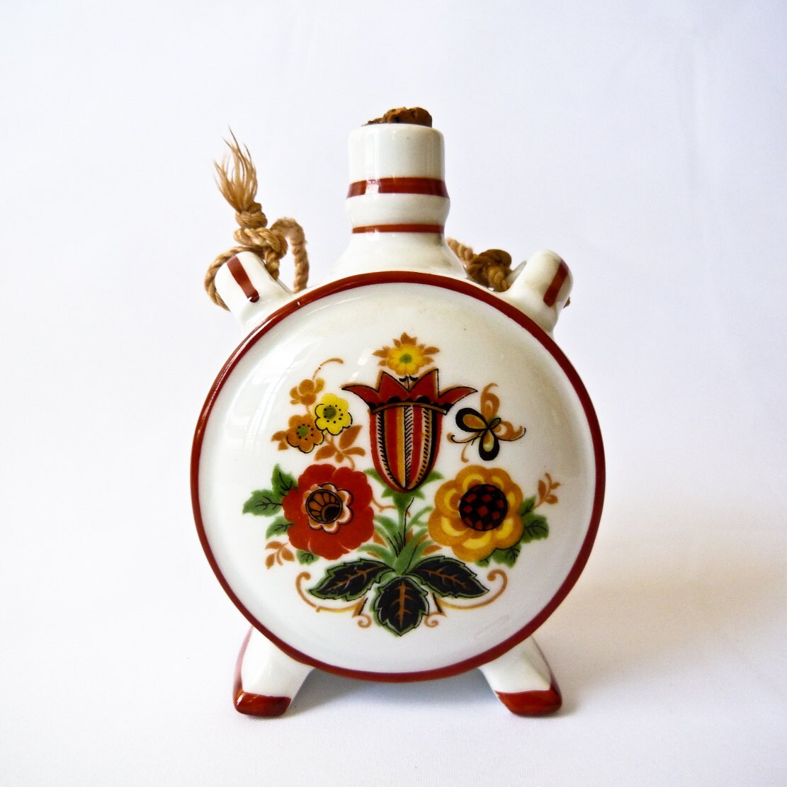 Vintage Zsolnay Pecs Hungary Hungarian Porcelain Perfume