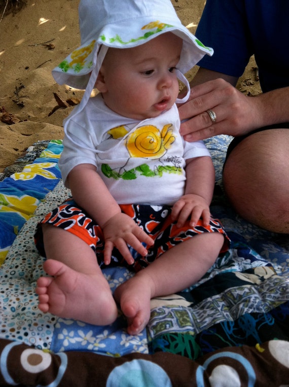 Hawaiian baby gift Hawaii baby shower hand by PetrinaBlakely