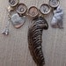 BOOKS Necklace Book Lover Writer Librarian Jewelry Typewriter Keys Eiffel Tower Cat Heart Sterling Charms