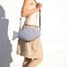 Fish Bag Geek Bag, Kawaii Nautical Light Grey Bag Unique Bag Cross Body Bag Street Style Cotton Bag Gift Ideas For Her Spring Fashion
