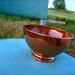 Copper LUSTERWARE, Bowl, Candy Bowl, Halloween, Redware, Pottery Dish, Vintage, Decorative Bowl, Copper Luster Ware, Antique, Serving Bowl