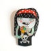 INGE - shrink plastic brooch