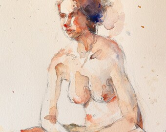 Nude Watercolor 53