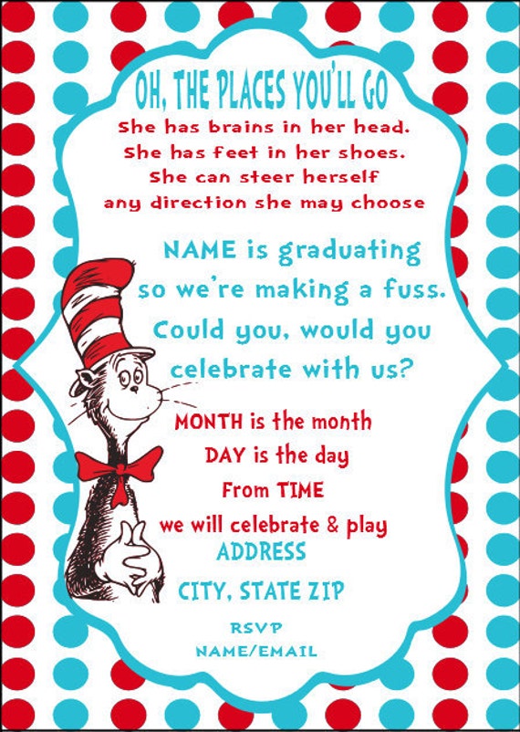 Dr Seuss Graduation Quotes. QuotesGram