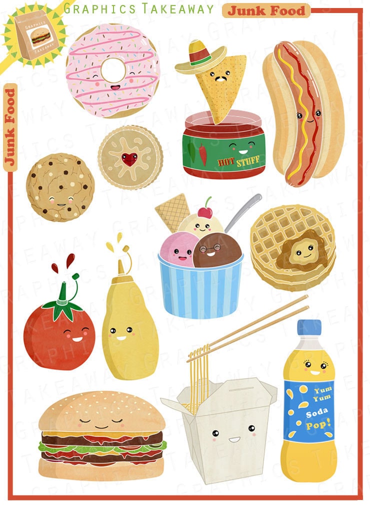 clipart pictures of junk food - photo #9