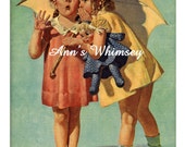 LITTLE GIRLS Secrets Art Print, Great Gift for Your Forever Best Friend. Restored Antique Art Print #92 LITTLE GIRLS Secrets Art Print, Great Gift for Your Forever Best Friend. Restored Antique Art Print #92