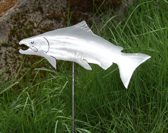 Metal fish art | Etsy
