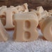 Back to School, ABC's Organic Milk Soap, Kids Party Favor, Alphabet Soap 26