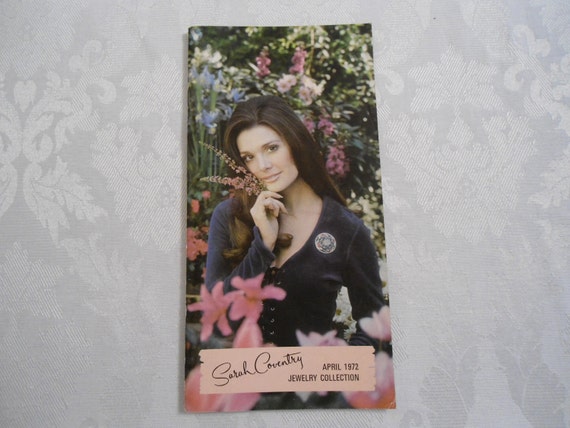 Vintage Sarah Coventry Catalog 1972 April Jewelry Collection
