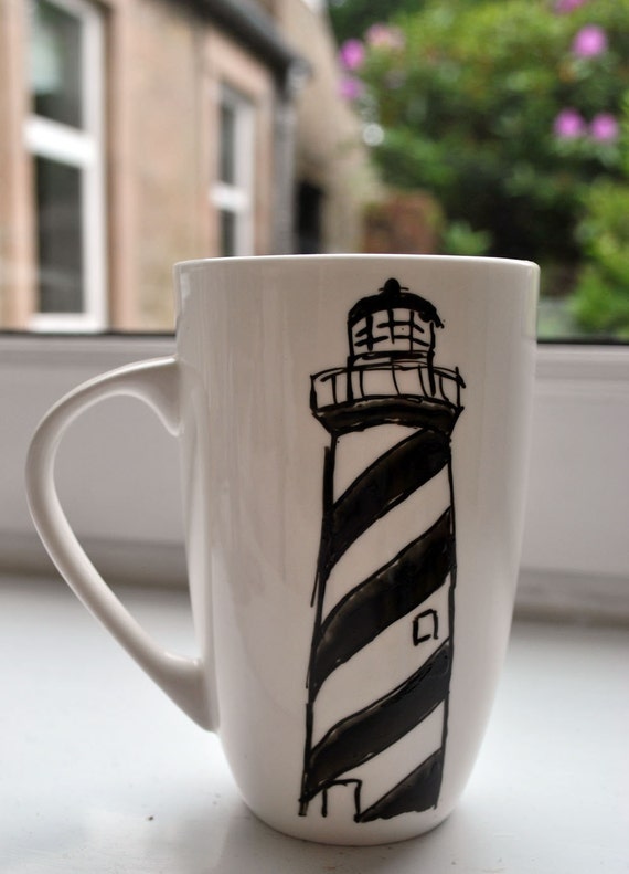Items similar to Lighthouse Mug on Etsy