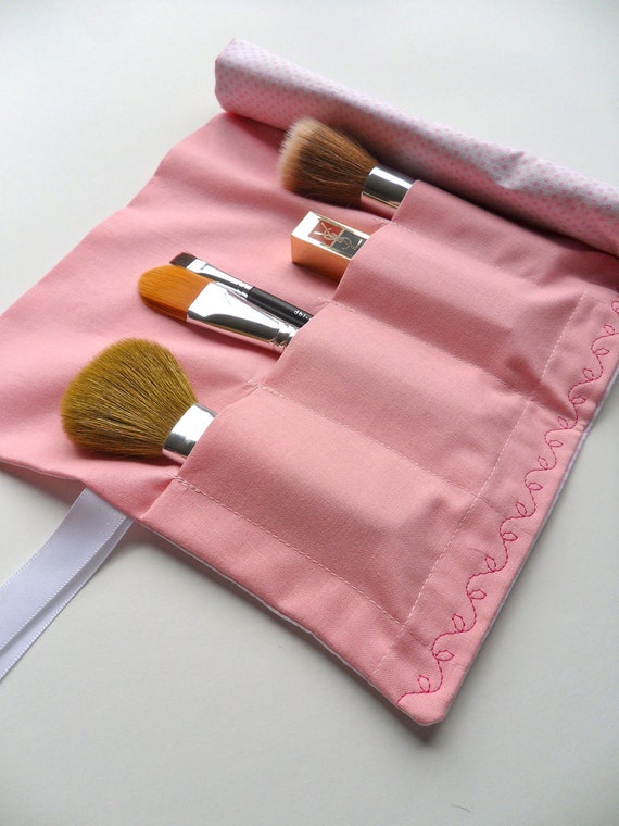 Items similar to Roll Up Brush Bag on Etsy