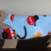 FIRE TRUCKS & MORE Mini Dachshund Fleece Dog Coat with cotton flannel lined. Cozy, Warm and Cute.