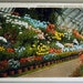 Vintage Postcard, Chicago Convervatory in Washington Park Flower Garden