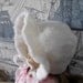 Vintage Infant or Doll Furry Brimmed Hat
