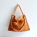 Last ONE Diaper Bag / Euphoria in Dark Mustard / Outside Pockets / Pleated Bag / Shoulder Bag / Travel / Large, CrossBody, Choose your Color