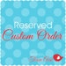 RESERVED LISTING janetmacy