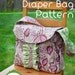 Diaper Bag PDF Pattern - The Lola Bea Diaper Bag