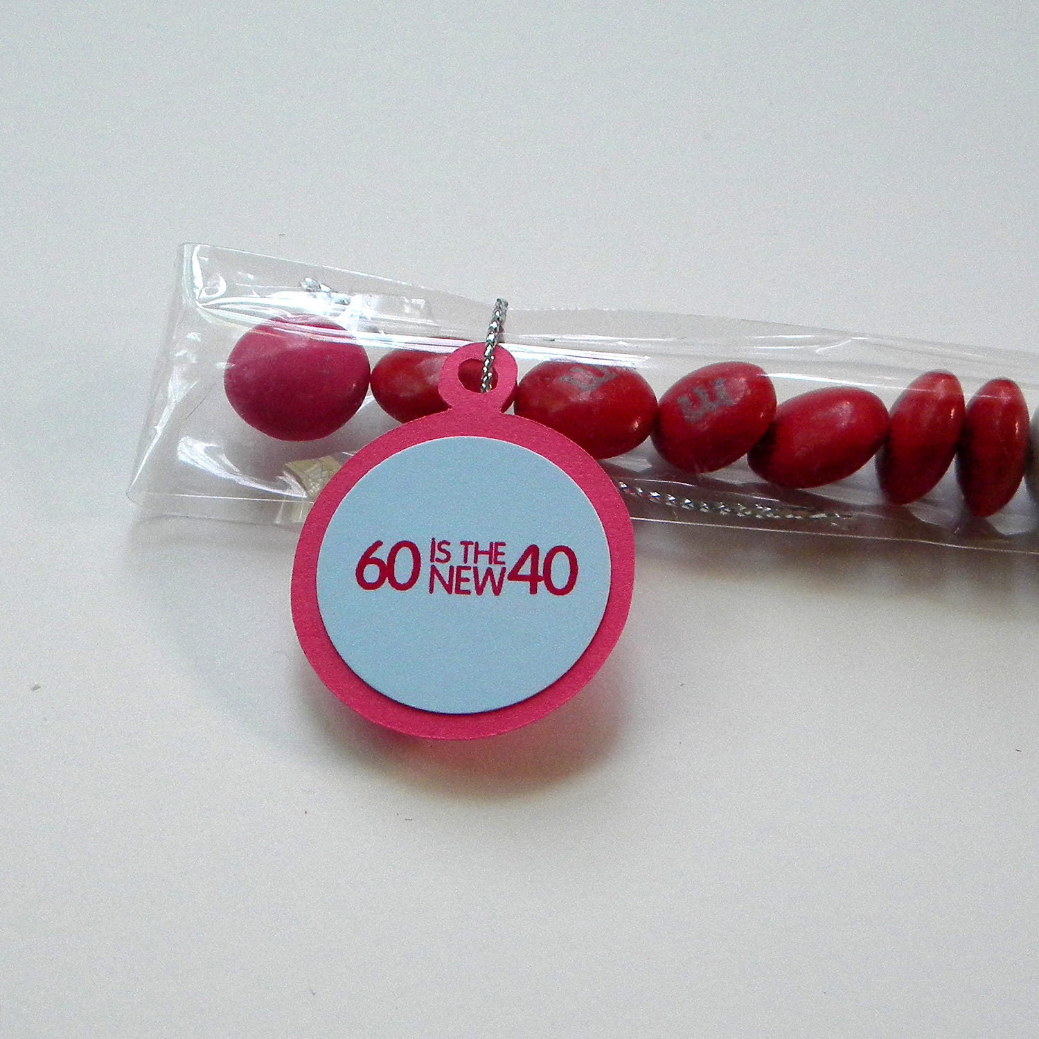 60th Birthday Party Favors 60 is the New by CarasScrapNStampArt