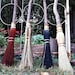 Witch's Besom in your choice of Natural, Black, Rust or Mixed Broomcorn