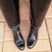 SALE Vintage Riding Boots Charles David Equestrian small heel size 6.5 M-W