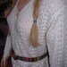 Shop SALE Sweater SWEET White Girly Top Cardigan for Seasonal Breezes size M