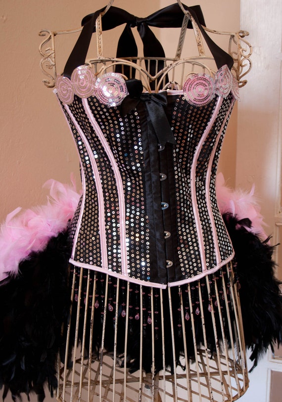 Princess Pink Burlesque Costume