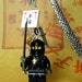 Black Ninja Warrior Bookmark, Dragon God - made from Genuine LEGO (r) Ninjago Pieces