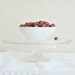 Vintage Glass Cake Stand Server