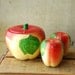 Hull Pottery Apple Set - Salt and Pepper Shakers and Canister