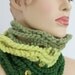 20% OFF Chunky Knit Crochet Circle Cowl Scarf - Neck Warmer - Winter Accessories - Holiday Accessories