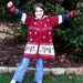 SALE Size 6 Recycled Sweatercoat / Katwise Style Hood