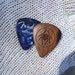 Wood Guitar Pick - Handmade Laser Engraved Premium Wood Guitar Pick - Apricot Wood