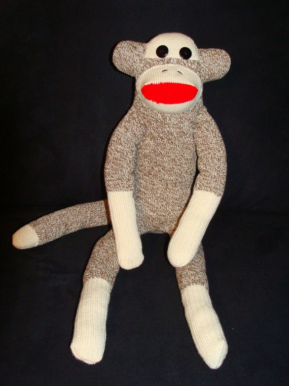 sock monkey large