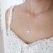 Tiny Star Necklace - Triple Star Necklace - Stars
