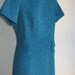 Reserved SALE Vintage 60s Space Age Op Art Mod Dress