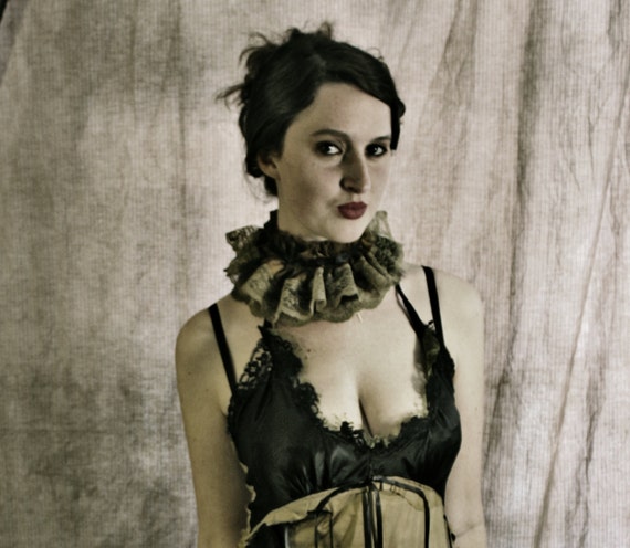 CUSTOM Neo Victorian ... Circus Collar... your choice of fabric and embellishments. CUSTOM Neo Victorian ... Circus Collar... your choice of fabric and embellishments.