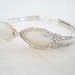 Vintage Jewelry, Silverware Spoon Bracelet, Vintage Silverware Jewelry, Vintage Wedding, Bridesmaid Jewelry CHATELAINE 1957