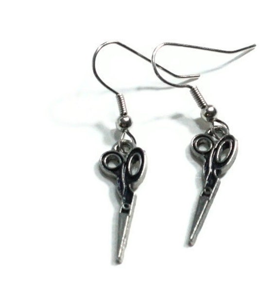 Scissors Charm Earrings Sewing Lover earrings Craft