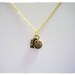 Gold Pocket Watch Necklace - Antique Gold Pewter Pocket Watch Charm on a Delicate Gold Plated Cable Chain or Charm Only
