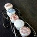 Old porcelain caps. Vintage finds instant collection.