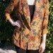 Vintage autumn garden blazer