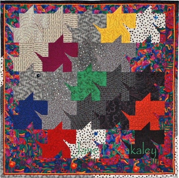 quilt pattern tessellations for tigger quilt pattern