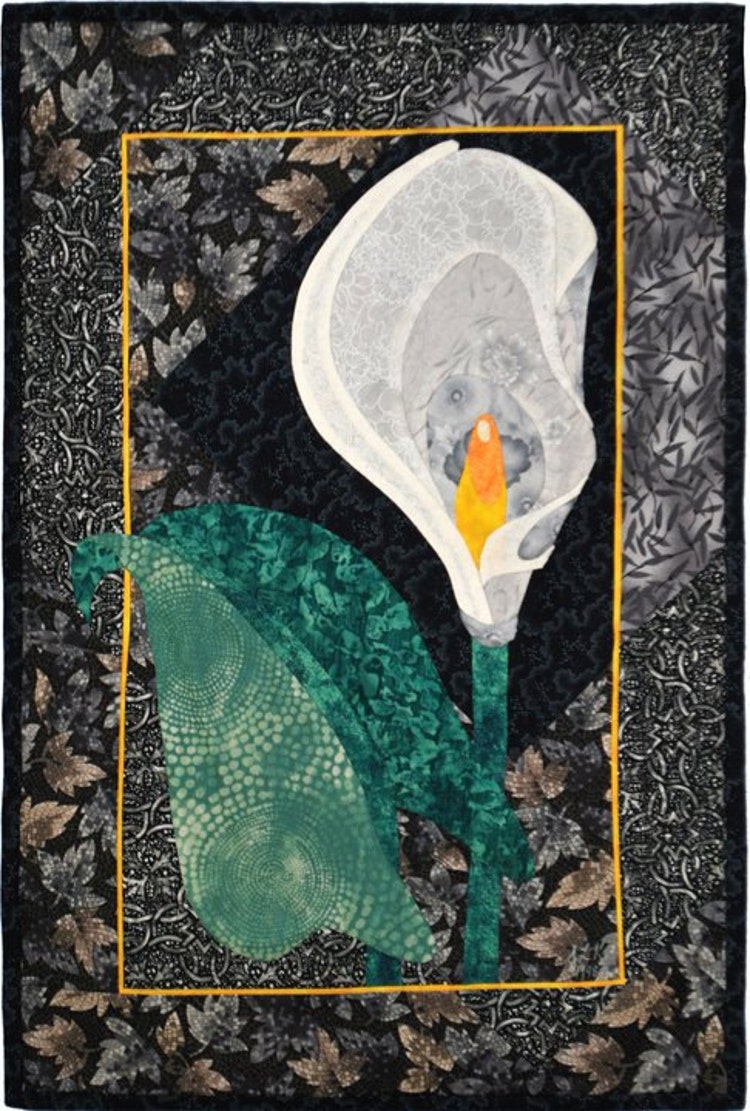 Quilt Pattern Calla Lily Applique PDF quilt by JaneLKakaley
