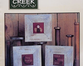 Bent Creek THE WATCHFUL Angel - Counted Counted Cross Stitch Pattern Chart