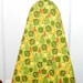 Ironing Board Cover - Pears and Apples in green, brown and yellow