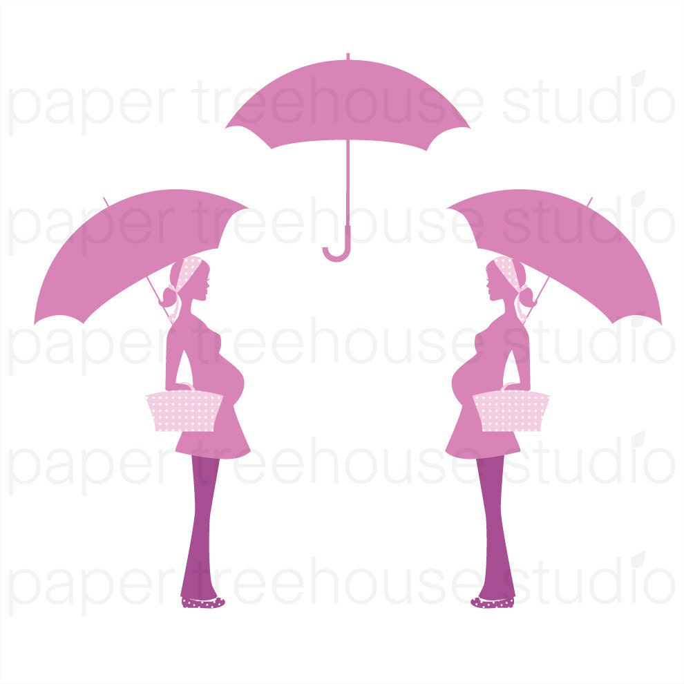 free baby shower umbrella clipart - photo #27