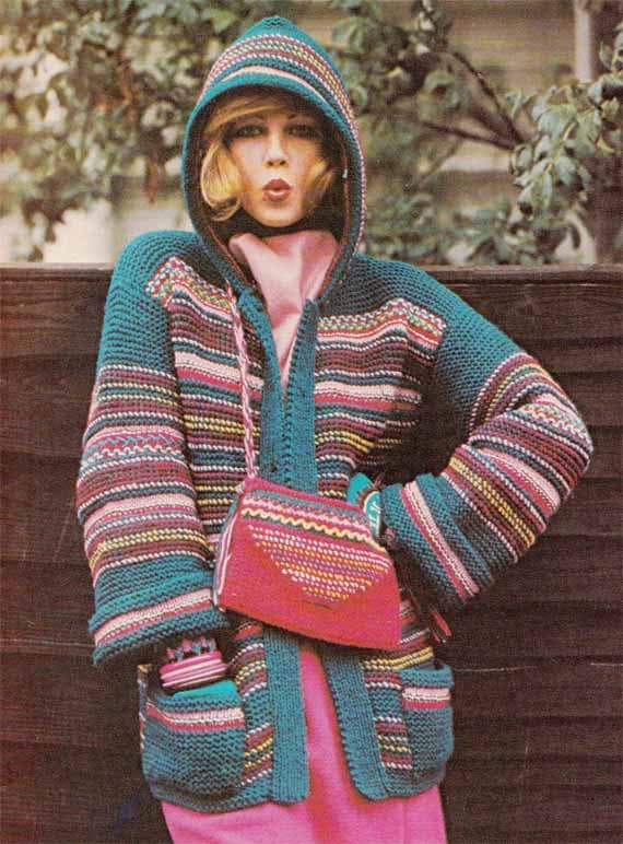 VINTAGE 1970s KNITTING PATTERN Pdf-Womens by GrannyTakesATrip
