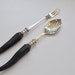 Berry Spoon and Pickle Fork Horn Handle