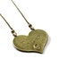 Heart necklace: AVAILABLE TAKEN engraved necklace reversible necklace Valentines Day necklace love jewelry for girlfriend wife