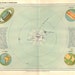 Sun Solar System Vintage Astronomy Chart 1910s Planets Comets